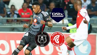 ORLANDO PIRATES LINE UP VS CAPE TOWN SPURS MABASA STARTS [upl. by Nirik]