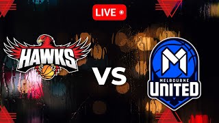 Illawarra Hawks vs Melbourne United  National Basketball League LIVE [upl. by Hannavahs385]