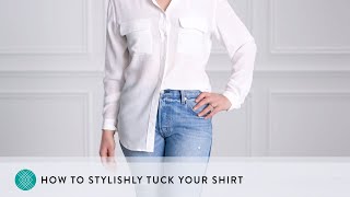 How to Stylishly Tuck Your Shirt  Stitch Fix [upl. by Delacourt]