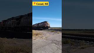 Empty Coals Coast West of Cozad train trending shorts railroad railfan coal [upl. by Phylis]