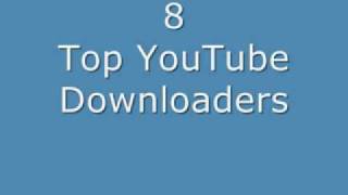 8 Top YouTube Downloaders [upl. by Llednik]