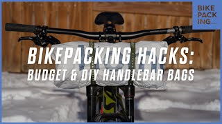 Bikepacking Hacks DIY amp Budget Handlebar Bags [upl. by Gleda]