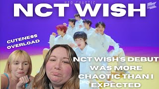 REACTING TO quotNCT WISHS DEBUT WAS MORE CHAOTIC THAN I EXPECTEDquot [upl. by Nylrebma758]