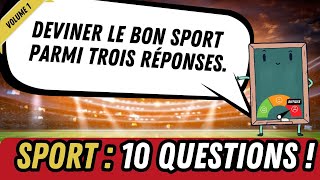 Quiz Sport  Retrouverezvous le Sport avec un Simple Indice  🏆 [upl. by Burdelle]