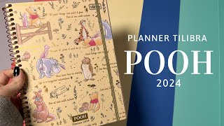 Planner Pooh 2024 Tilibra  O planner mais fofo pro seu ano [upl. by Niarbo844]