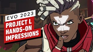 Project L HandsOn Reaction  EVO 2023 [upl. by Lotsirhc]