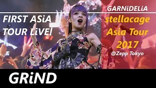 GARNiDELiA stellacage Asia Tour 2017  LiVE [upl. by Courtund694]