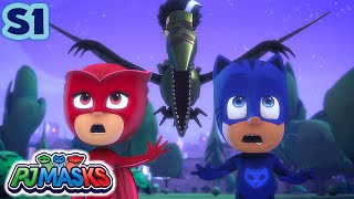 Owlettes Terrible Pterodactyl Trouble  PJ Masks S1 E06  Cartoon for kids [upl. by Quita183]