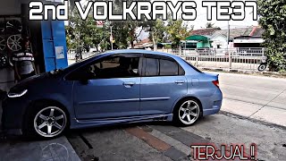 AWESOME 🔰 VOLKRAYS TE37 2nd TERJUAL KEPADA BRO MICHEAL [upl. by Emmeline]