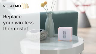 How to replace your wireless thermostat yourself – installing the Netatmo Smart Thermostat [upl. by Clarkin]