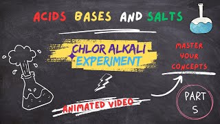 The ChlorAlkali Process  Acids bases and salts one shot video chemistry brine cbse class10th [upl. by Eadith]