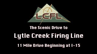 The Drive Up to Lytle Creek Firing Line [upl. by Jarib612]