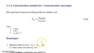 biophysique les solutions aqueuses 03 [upl. by Lah33]