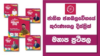 ජාතික ජනබලවේගයේ කුරුණෑගල දිස්ත්‍රික් මනාප ප්‍රථිපල  NPP Kurunegala Team Preferential votes [upl. by Noir]