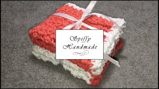 Easy Peasy Dishcloth Washcloth [upl. by Roanna263]