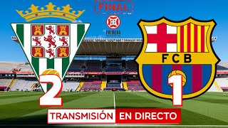 🔴 REMONTA EL CORDOBA TRAS UN PARTIDAZO  CORDOBA 21 BARÇA ATLÉTIC ⚽ FINAL PLAYOFF DE ASCENSO [upl. by Christos]