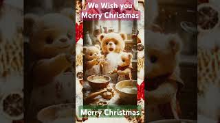 🎄 Merry Christmas 🎅  We Wish You a Merry Christmas  Short Viral for Kids 🎁✨ [upl. by Eiser395]