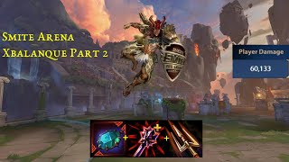 60K DAMAGE THE DUALITIES BUILD IS FUN Smite Season 10 Xbalanque Arena Gameplay [upl. by Sirotek]