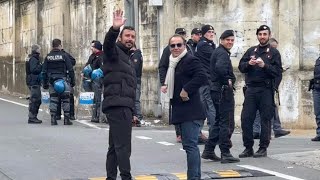 Spezia Napoli 03 cera anche lui a guardare la vittoria degli azzurri [upl. by Lipski]