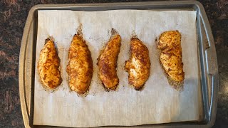 Baked Chicken Tenders No Breading [upl. by Ydasahc826]