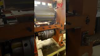 Cross wedge rolling commissioning forging hotforging crosswedgerolling [upl. by Idnyl]