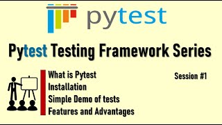 What is Pytest and how to install Setup project  Pytest Framework Tutorial [upl. by Catlee]