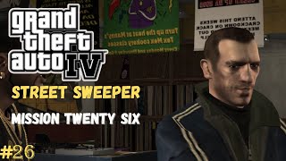 GTA 4 Mission  26 Street Sweeper 2k [upl. by Aleehs356]