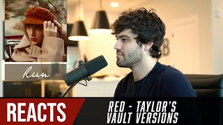 Producer Reacts to Taylor Swift  Red Vault Versions [upl. by Ydnerb739]