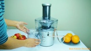 Breville BJE200XL Juicer  Compact Juice Fountain 700Watt Juice Extractor Review [upl. by Anneh]