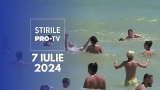 Știrile PRO TV  7 Iulie 2024 [upl. by Alguire]