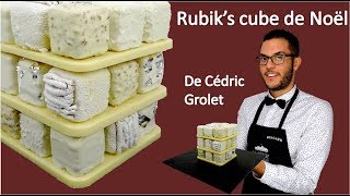 recette RUBIKS CUBE de CEDRIC GROLET Cédric Grolets rubiks cube EN subs [upl. by Tybalt]