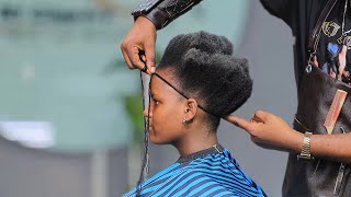 Trending Easiest Way Of Short Natural Hairstyling  Very Detailed For Beginners [upl. by Arayt]