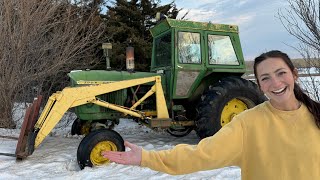 Cheapest John Deere Tractor On Facebook Marketplace [upl. by Anaitsirk]