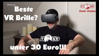 ✅Beste VR Headset Brille für Handy DESTEK V5 AntiBlaulicht HD Virtual Reality Test deutsch [upl. by Gustavus]