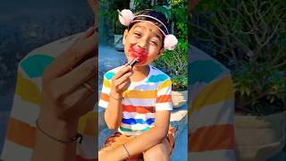 Liptic Nehi Lipstick 💄😱🤣 comedy funny fun cutebaby cute thegeetagurjar geetagurjar trending [upl. by Ahsinnek]