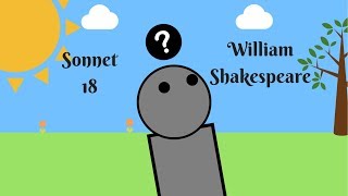 Sonnet 18 by William Shakespeare Summary and Analysis [upl. by Nassi632]