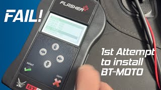 Installing BTMOTO Tune Onto a 2023 Honda Goldwing Tour  Part One [upl. by Hadwyn]