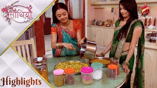 Saath Nibhaana Saathiya  साथ निभाना साथिया  Rashi ne banwaya Gopi se achar [upl. by Alis]