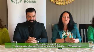 Avocatul Sever Ciucă este candidatul PER MM pentru funcţia de primar al municipiului Baia Mare [upl. by Orlov481]