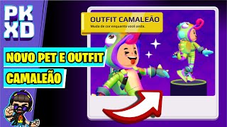 PK XD  NOVO OUTFIT CAMALEÃO PETS MUITAS NOVIDADES SPOILERS [upl. by Oelc]