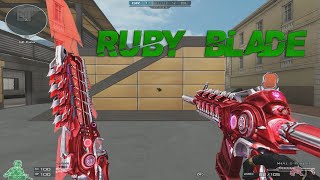 CF  M4A1S Ruby Blade  Showcase [upl. by Ackley]