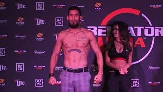 Weigh Ins  Bellator 229 Koreshkov vs Larkin [upl. by Garvin]