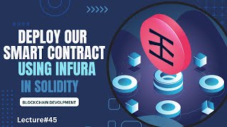 Deploy The Smart Contracts with infuria in Solidity Blockchain Development  Lecture 45 [upl. by Irrem]