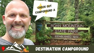 Roan Mountain State Park Campground A  Campground Review Roan Tennessee [upl. by Kong733]