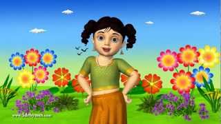 Chubby Cheeks Dimple Chin  3D Animation Nursery rhyme for children with Lyrics [upl. by Conni]