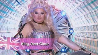 Kitty ScottClausCampfire Couture Runway  Rupauls Drag Race UK Season 3 [upl. by Padraic60]