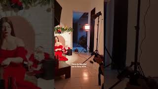 Fotos de Navidad con la Sony A7IV christmas sonycamera backstage sonya7iv [upl. by Udelle]