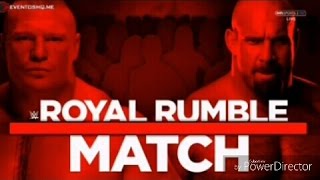 Goldberg vs Brock Lesnar Promo Español Royal Rumble 2017 [upl. by Driscoll]