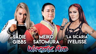 Wrestle Aid 2019  Sadie Gibbs UK vs Meiko Satomura JP vs Ivelisse Vélez PR  Rauma Finland [upl. by Vins]