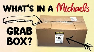 2024 What’s in a 10 Michaels Grab Box [upl. by Marthe]